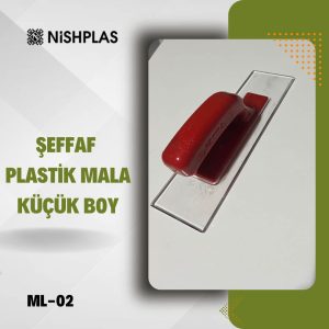 Şeffaf Plastik Mala Küçük