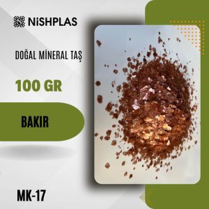 Nishplas Doğal Mineral Taş – Bakır – MK-17