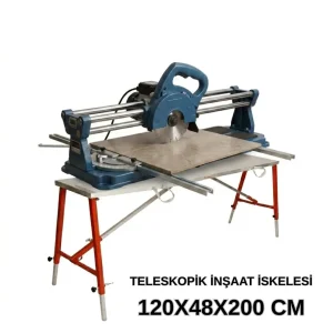 MİDİLLİ Teleskopik İnşaat İskelesi - 48 CM En Serisi (200 CM Uzunluk)